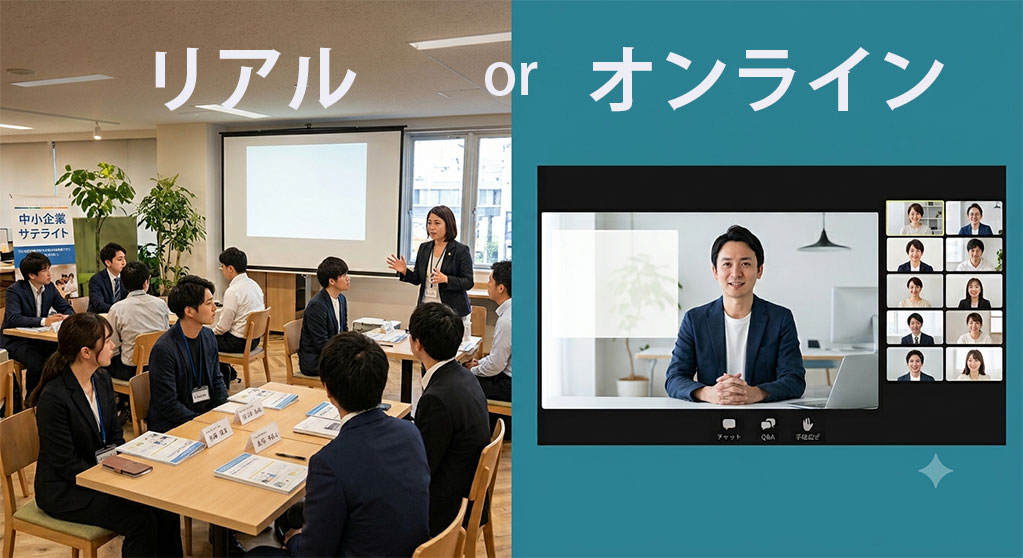 会社説明会の開催方法